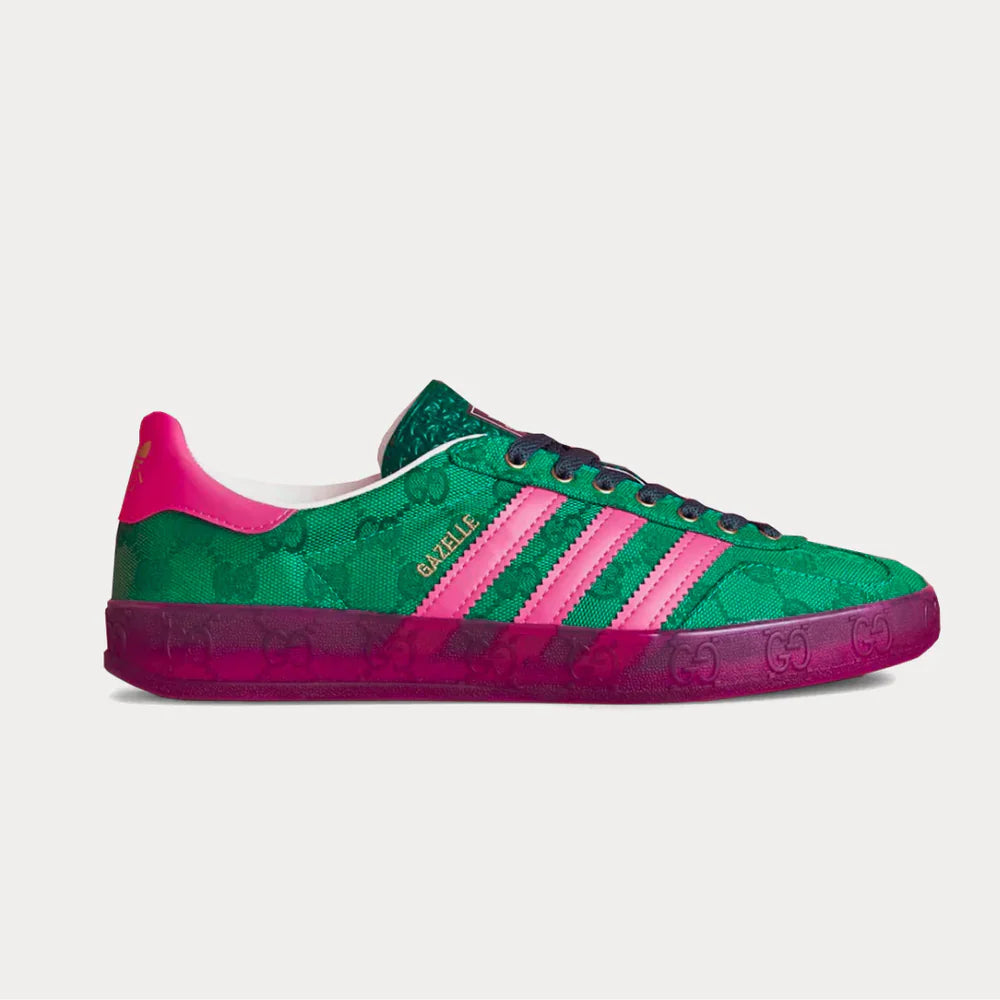 Ad (WMNS) x GC Gazelle 'Green GG Monogram'