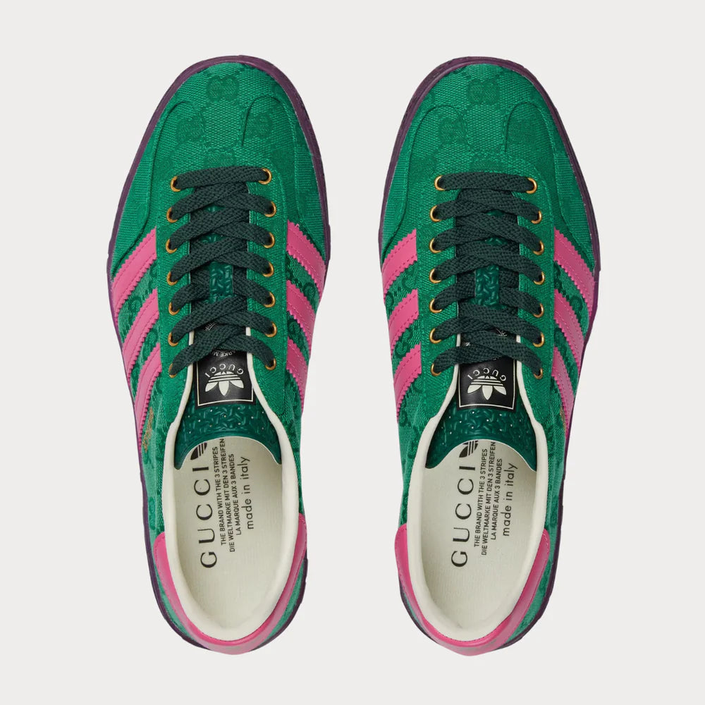 Ad (WMNS) x GC Gazelle 'Green GG Monogram'