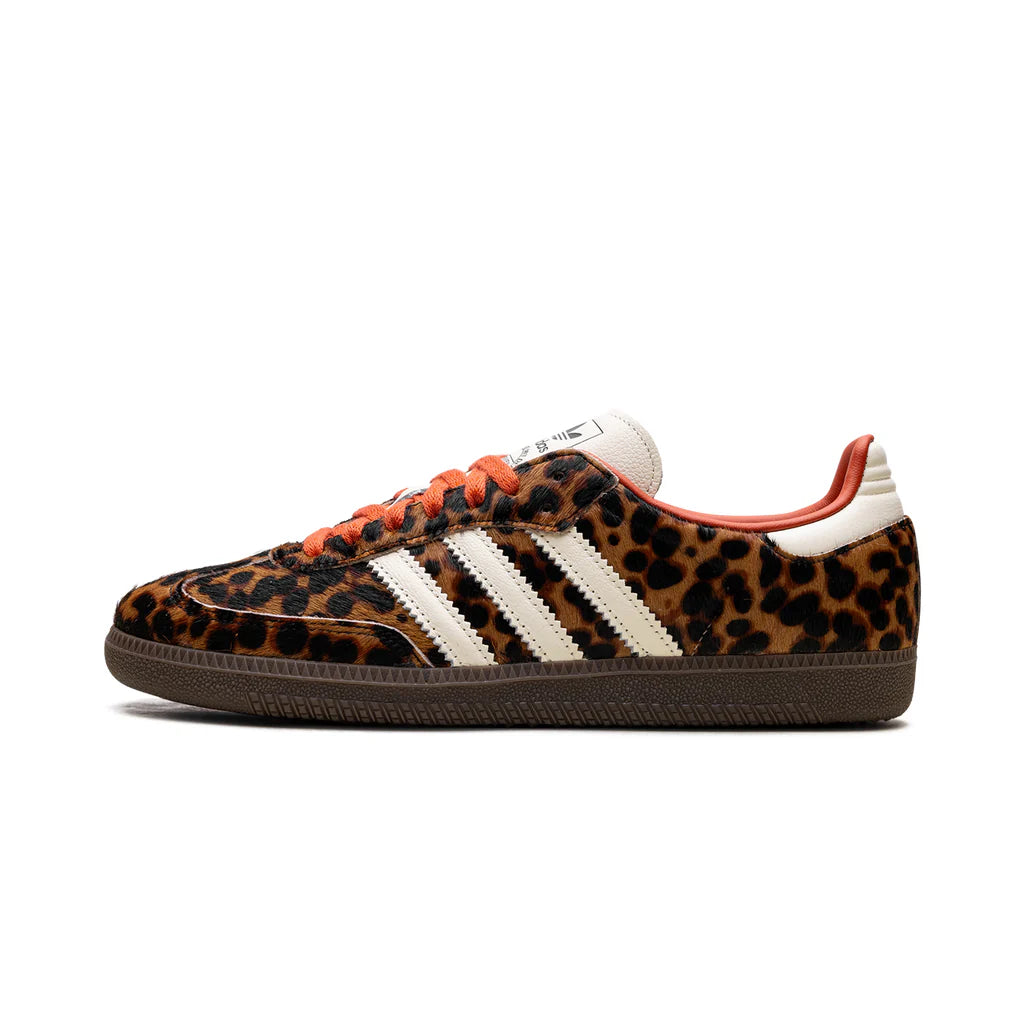 Adidas Samba "Leopard / Cream Orange"